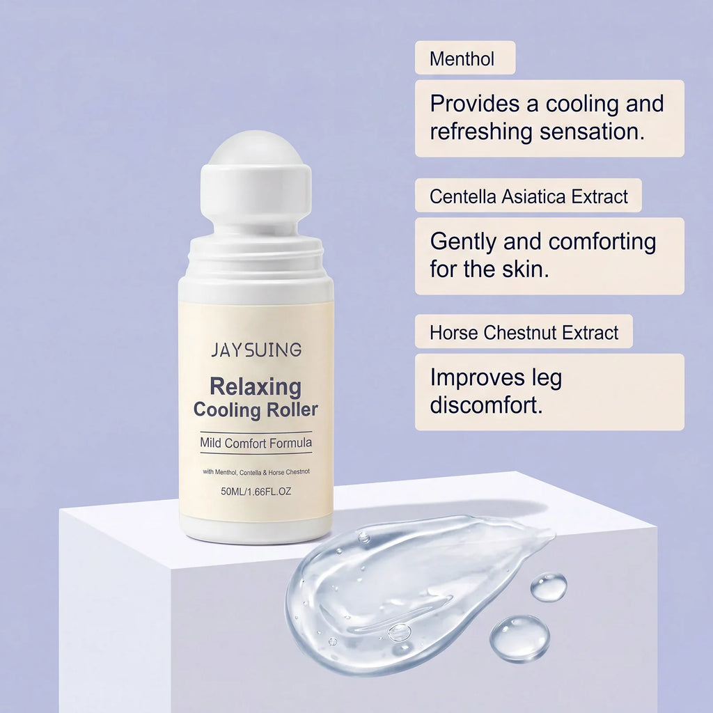 Centella Asiatica Cooling Roll-On Serum – Soothe & Depuff
