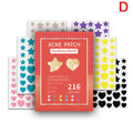 SADOER Colorful Star Pimple Patches – 168–252 Acne Stickers