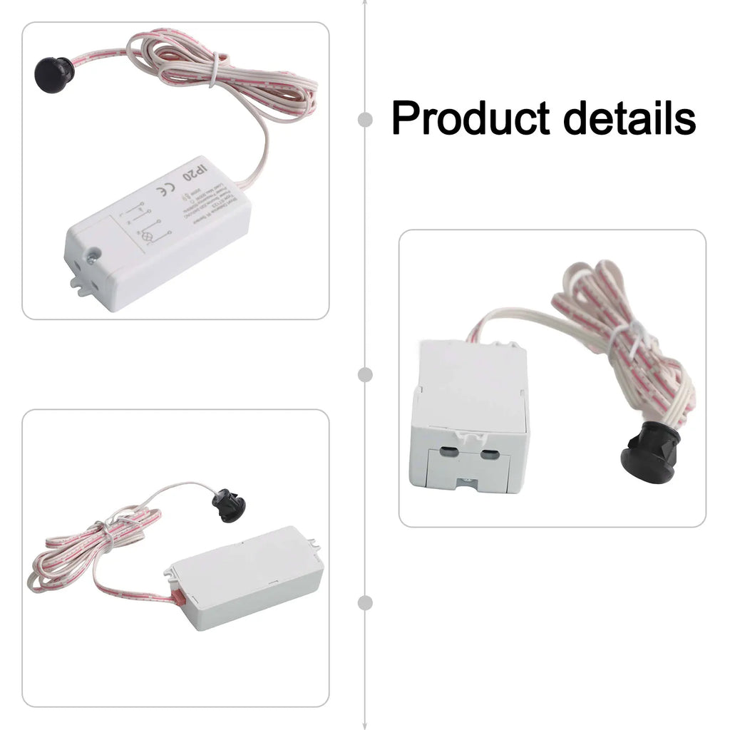 Infrared Motion Sensor Switch 500W – Cabinet & Door Lighting