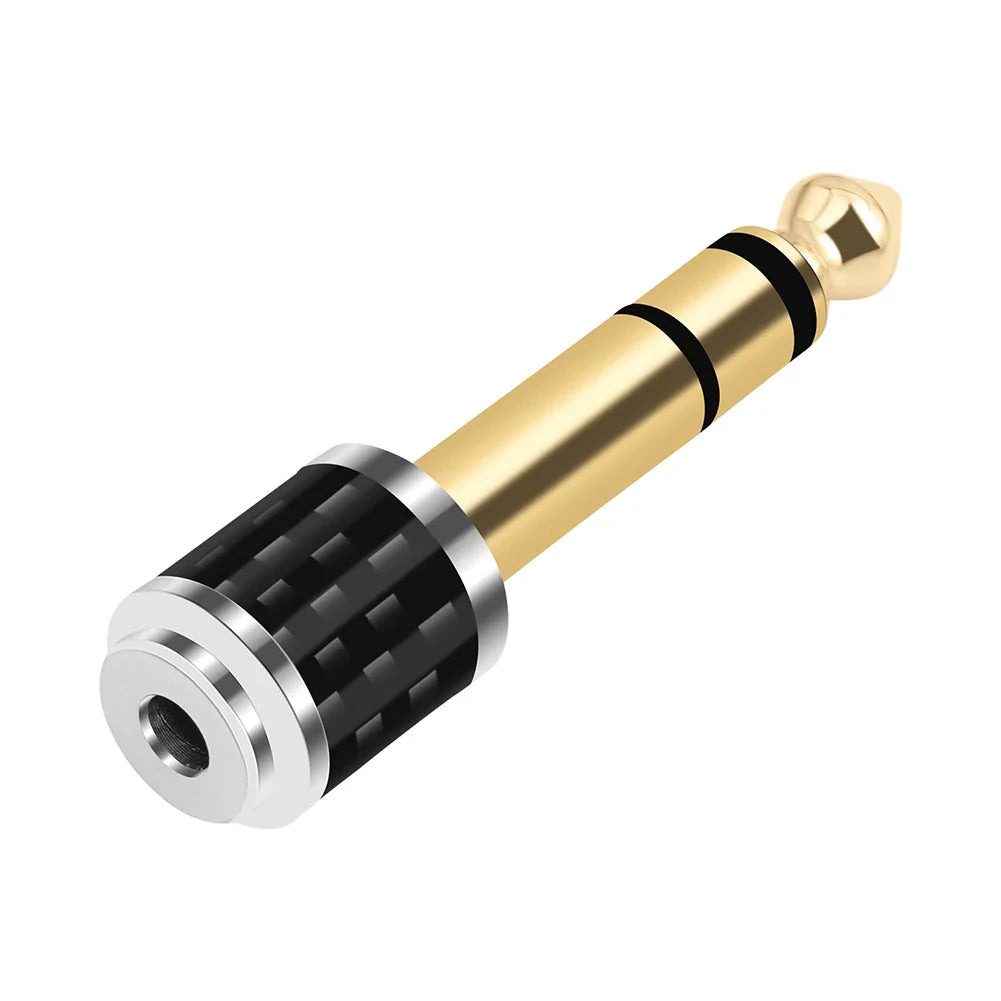 6.35mm to 3.5mm Stereo Headphone Adapter | 1/4" to 1/8" Jack
