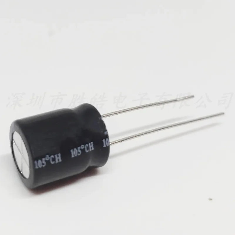 NioCen 35V 330uF Aluminum Electrolytic Capacitors – 5 or 50 Pk