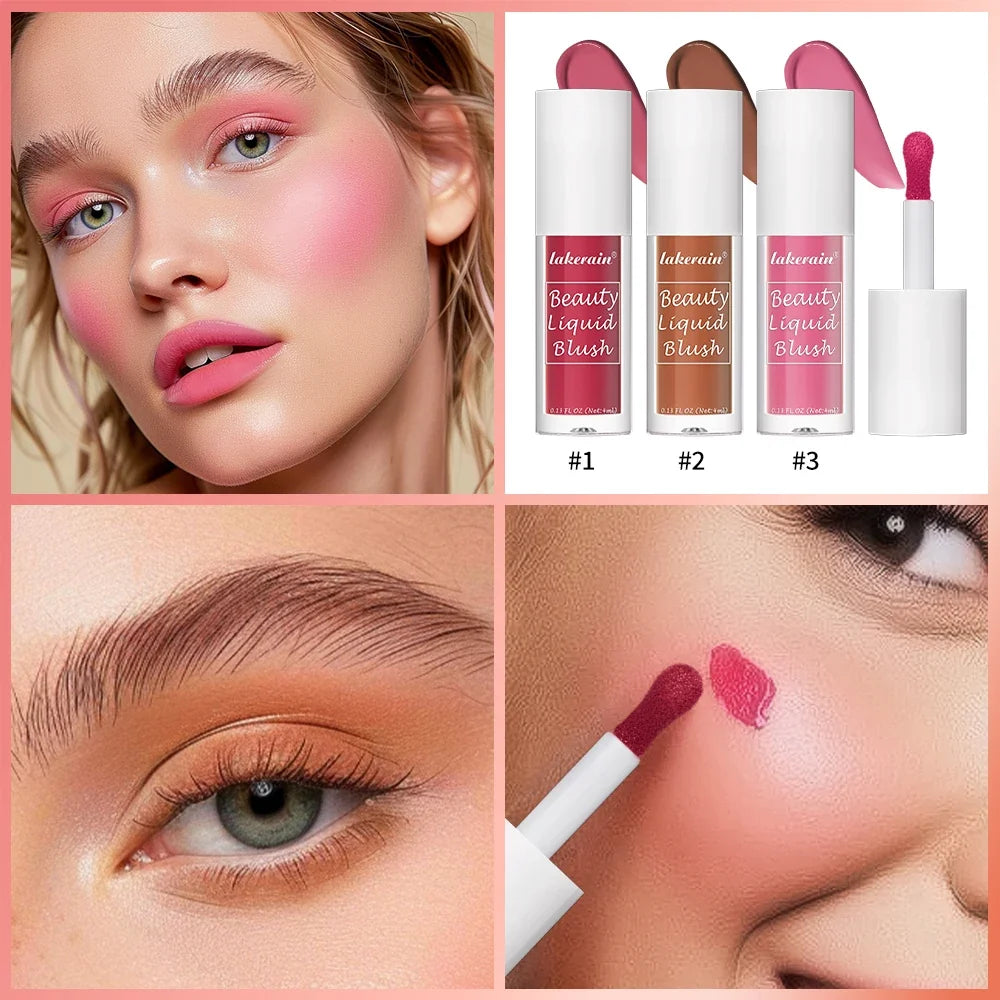 Velvet Matte Liquid Blush – Waterproof Cheek Tint 4ml