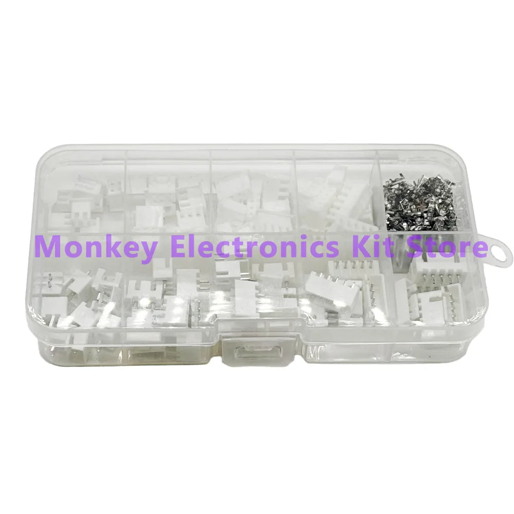 230Pcs JST PH 2.0mm XH 2.54mm Crimp Connector Terminal Kit