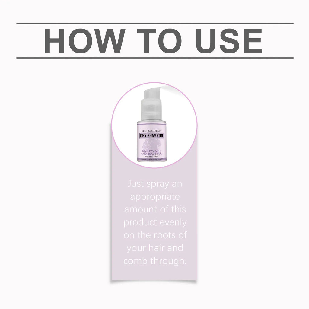 Jaysuing Portable Dry Shampoo Spray – Oil Control & Volume