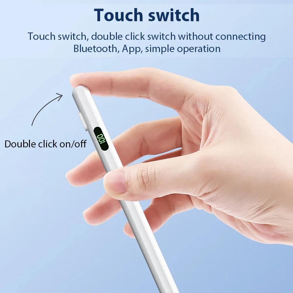 iPad Stylus Pen | Tilt, Palm Rejection & Magnetic Charging