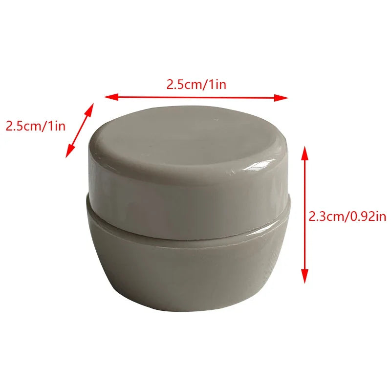 5g Portable Nail Art Storage Jar with Scraper – Mini Cream Pot