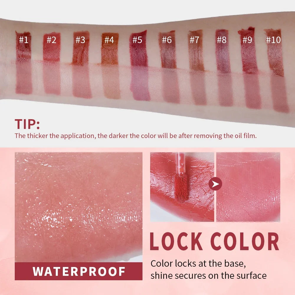 ibcccndc Mirror Lip Gloss Tint – Long-Lasting & Moisturizing