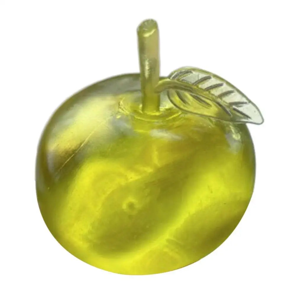 Squishy Green Apple Fidget Toy – Soft Slow Rebound Squeeze TPR