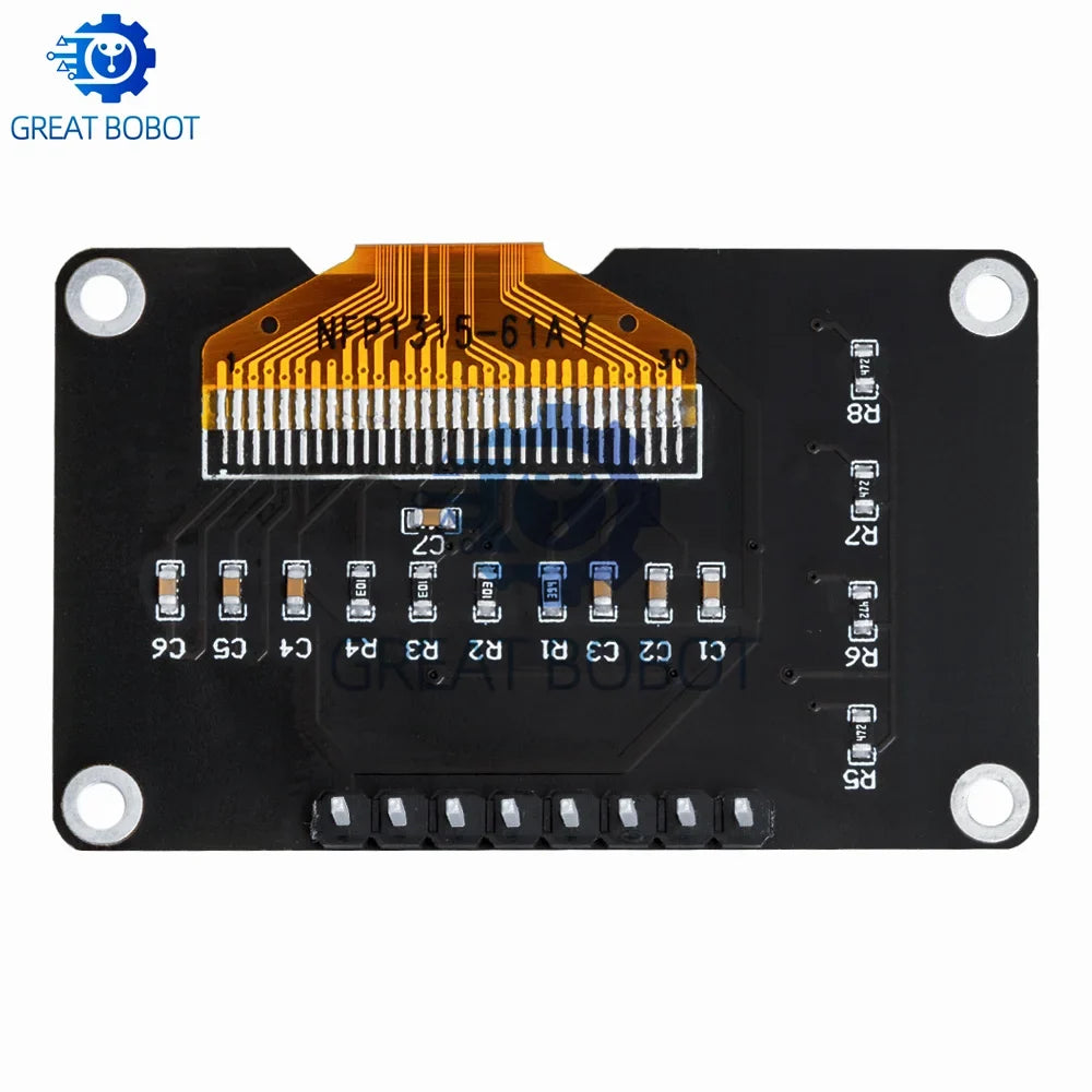 0.96" OLED Display Module 128x64 I2C SSD1315 for Arduino