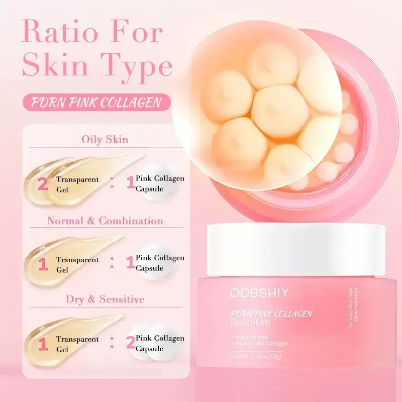 PDRN Pink Collagen Capsule Cream with Niacinamide | K-Beauty