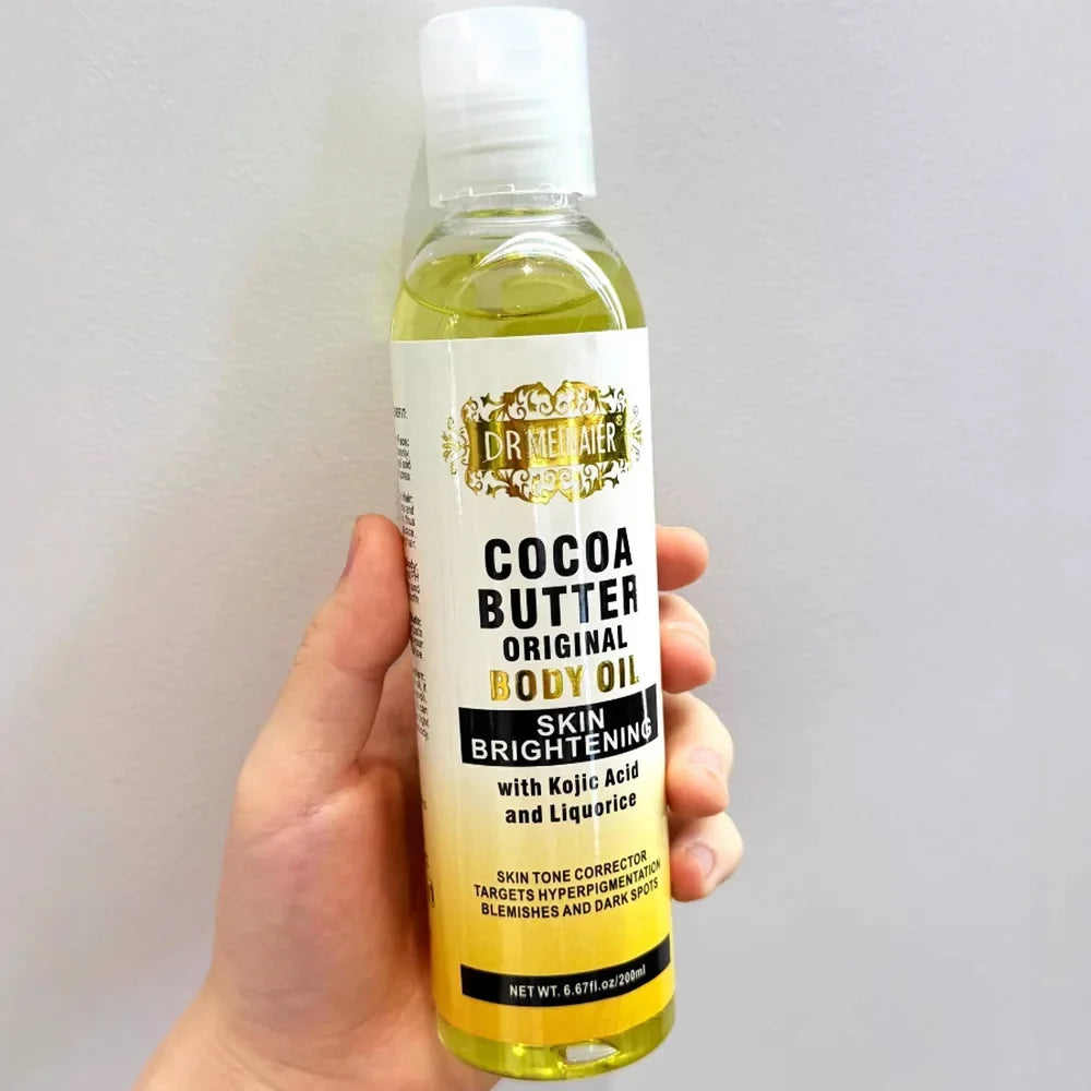 Cocoa Butter Body OILlSkin Care Oil Moisturizes Nourishes Skin Large