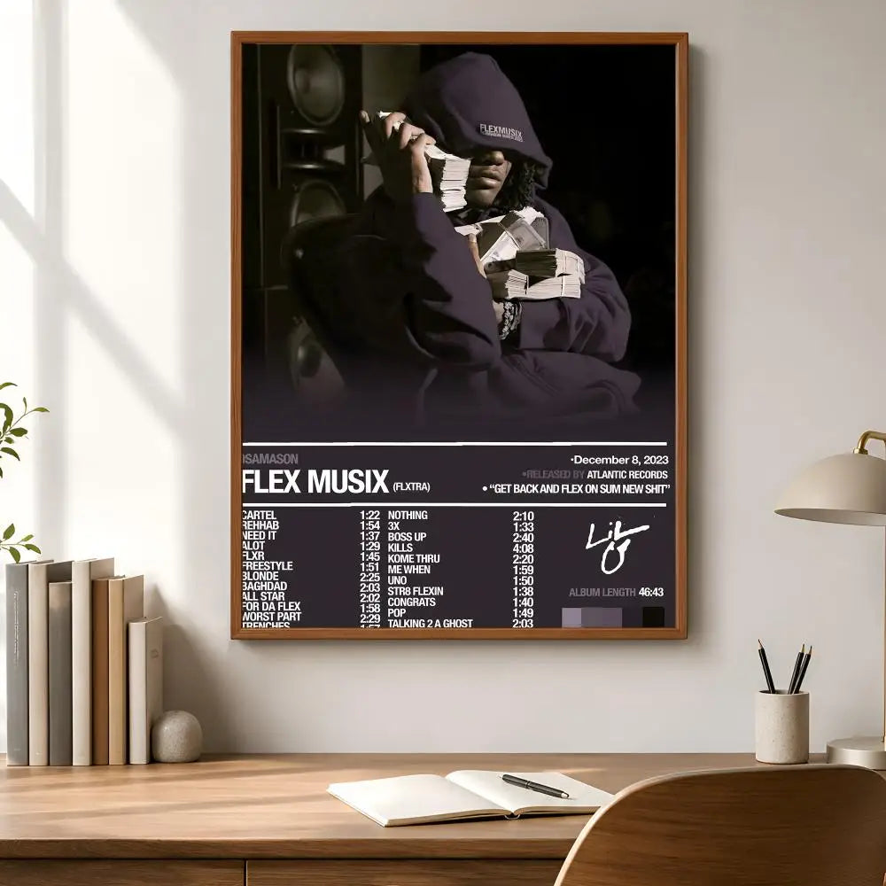 OsamaSon Stil Slime Rapper HD Waterproof Poster Sticker