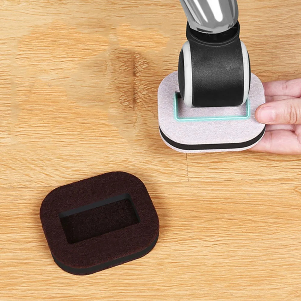 5-Pack Chair Caster Cups – Anti-Slip Furniture Floor Protector Pads