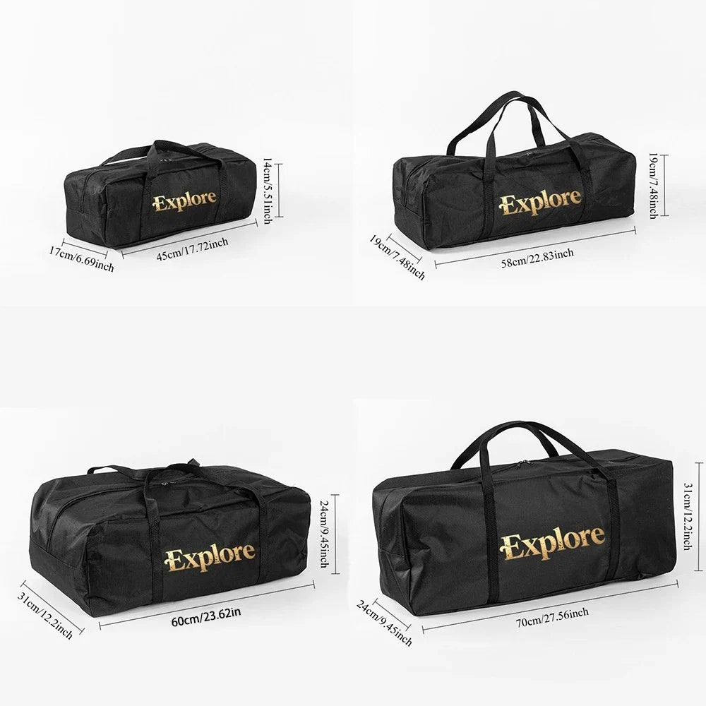 Heavy Duty 600D Oxford Waterproof Storage Bag Portable Camping Tent