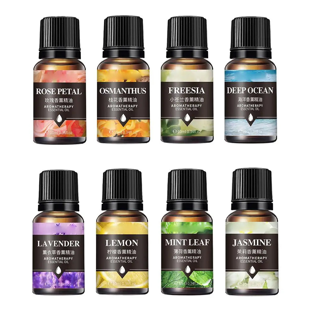 Essential Oils Flameless Fragrance Humidifiers Rose Lavender Lemon