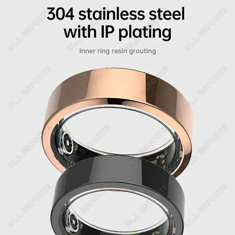 2026 Smart Ring Heart Rate Blood Pressure Sleep Monitoring Motion