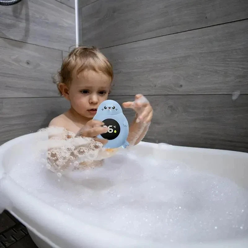 Baby Bath Thermometer | LED Display & Temperature Warning