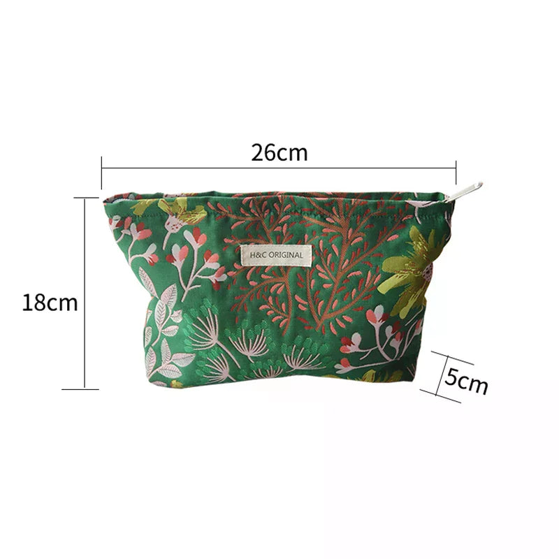 Women's Large Travel Cosmetic Bag – Silicone Toiletry Organizer