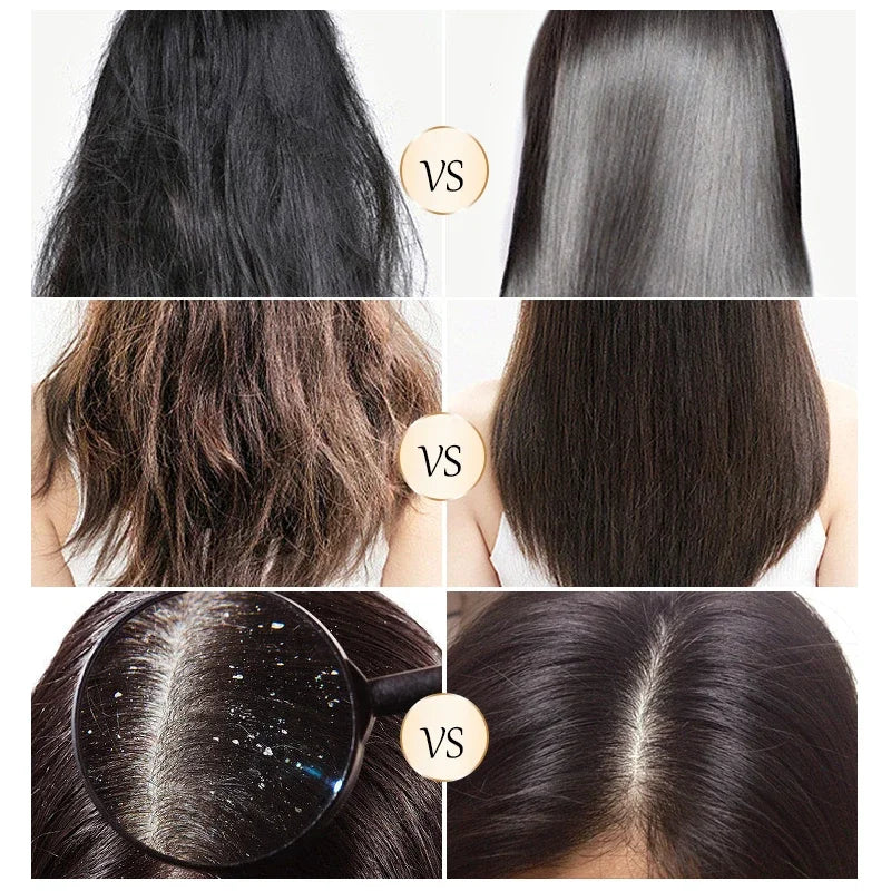 PURC Keratin Hair Mask & Leave-In Conditioner Set | Anti-Frizz