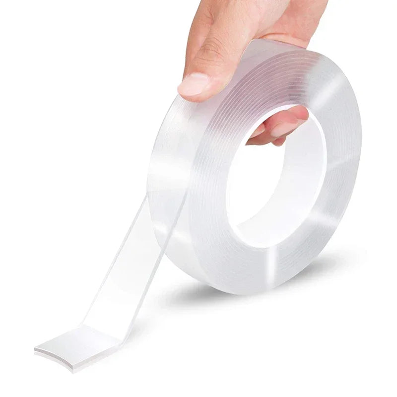 Nano Double-Sided Tape – Reusable, Waterproof & Transparent