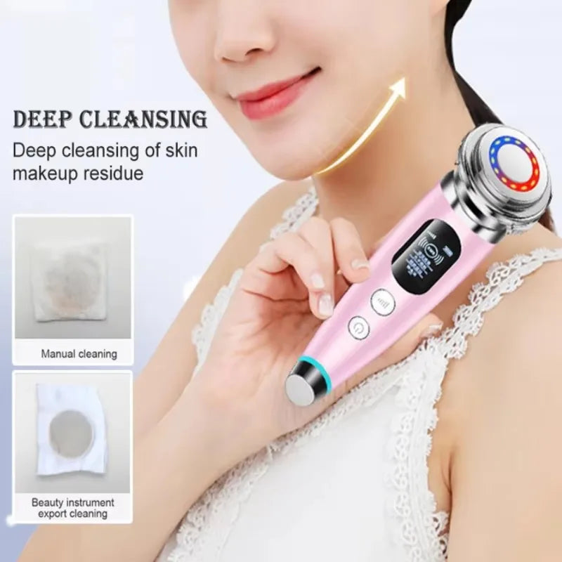 4-in-1 Facial Massager | LED Light Therapy Skin Rejuvenation