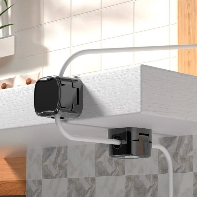 Magnetic Cable Management Clips 6-Pack | Wire Cord Organizer
