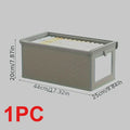 Foldable Oxford Cloth Storage Box Dustproof Household Clothes