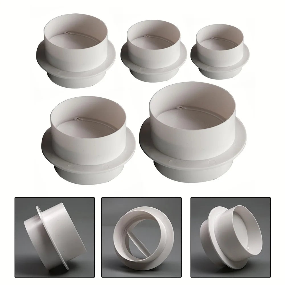 80–200mm Ventilation Pipe Check Valve | Exhaust Fan Backdraft Stop