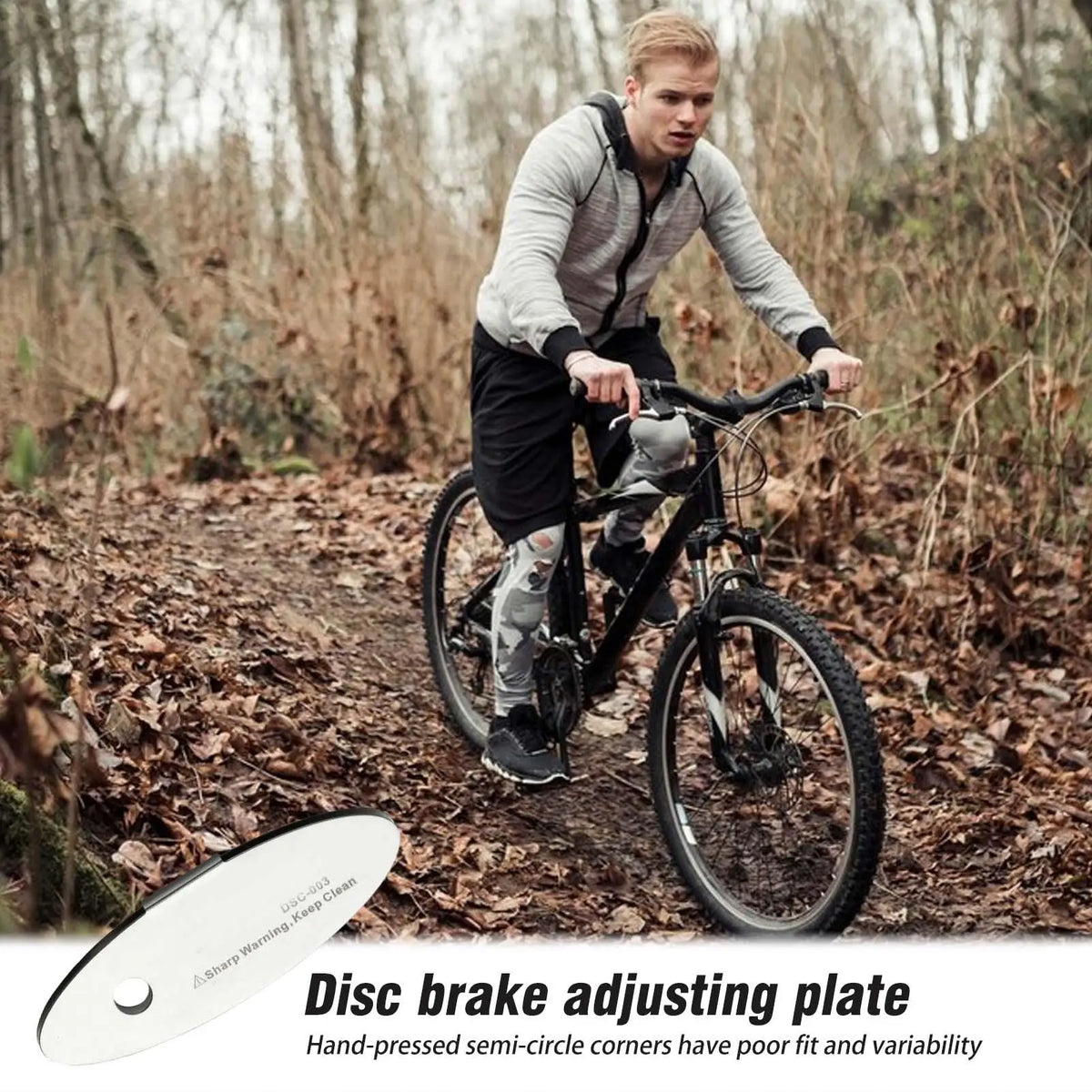 Bicycle Disc Brake Alignment Tool | Stainless Steel