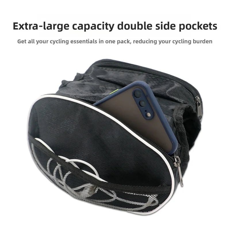 Waterproof Ultralight Bike Top Tube Frame Bag – MTB Phone Pouch