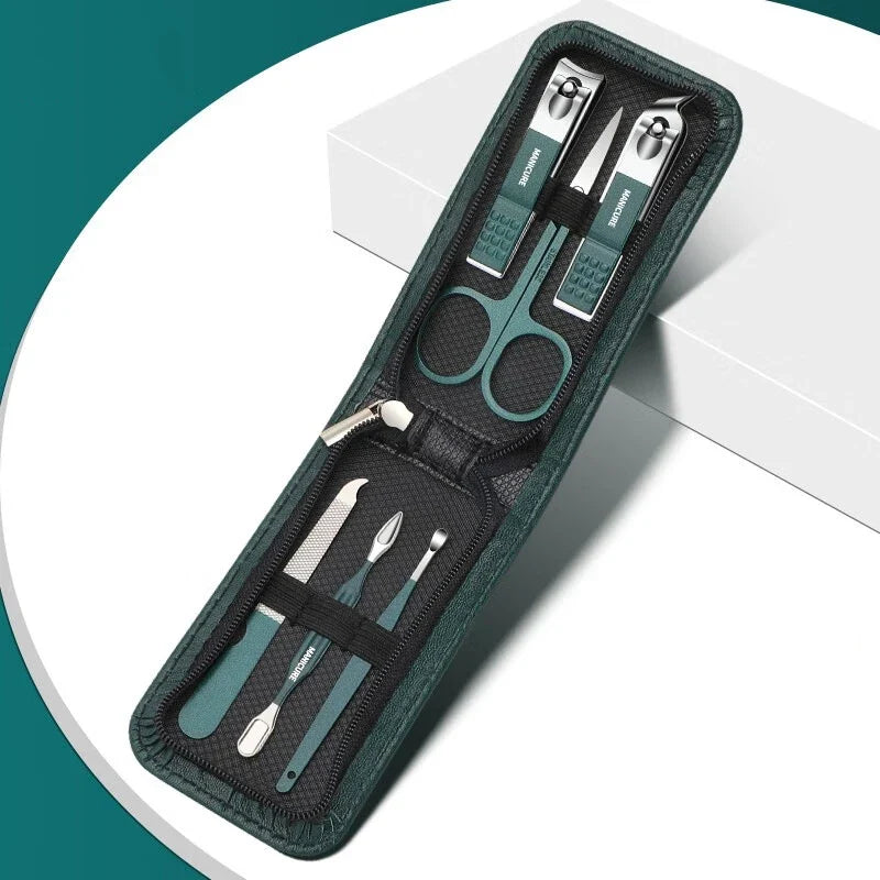 6-Piece Stainless Steel Nail Clipper Set – Men & Women