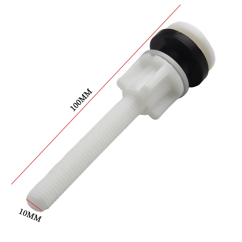 Toilet Seat Hinge Replacement Bolts – 2-Pack Plastic & Rubber