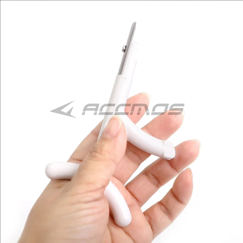 Arrow Feather Scraper Vanes Clean Remove Plume Tool Stripper