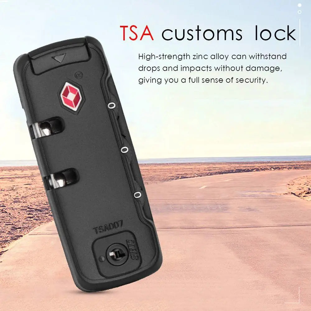TSA Customs Password Lock Multi-purpose 3-digit Combination Travel
