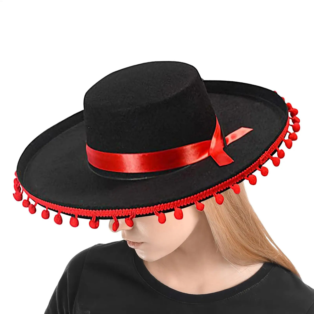 Mexican Sombrero Hat Large Festival Party Hats Wide Brim Cosplay