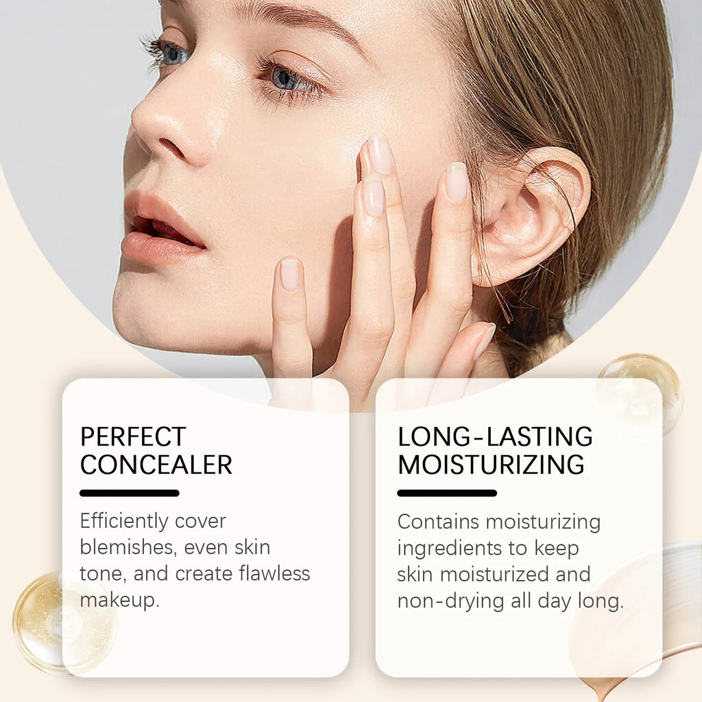 Eelhope Color-Changing Foundation – Full Coverage & Hydrating
