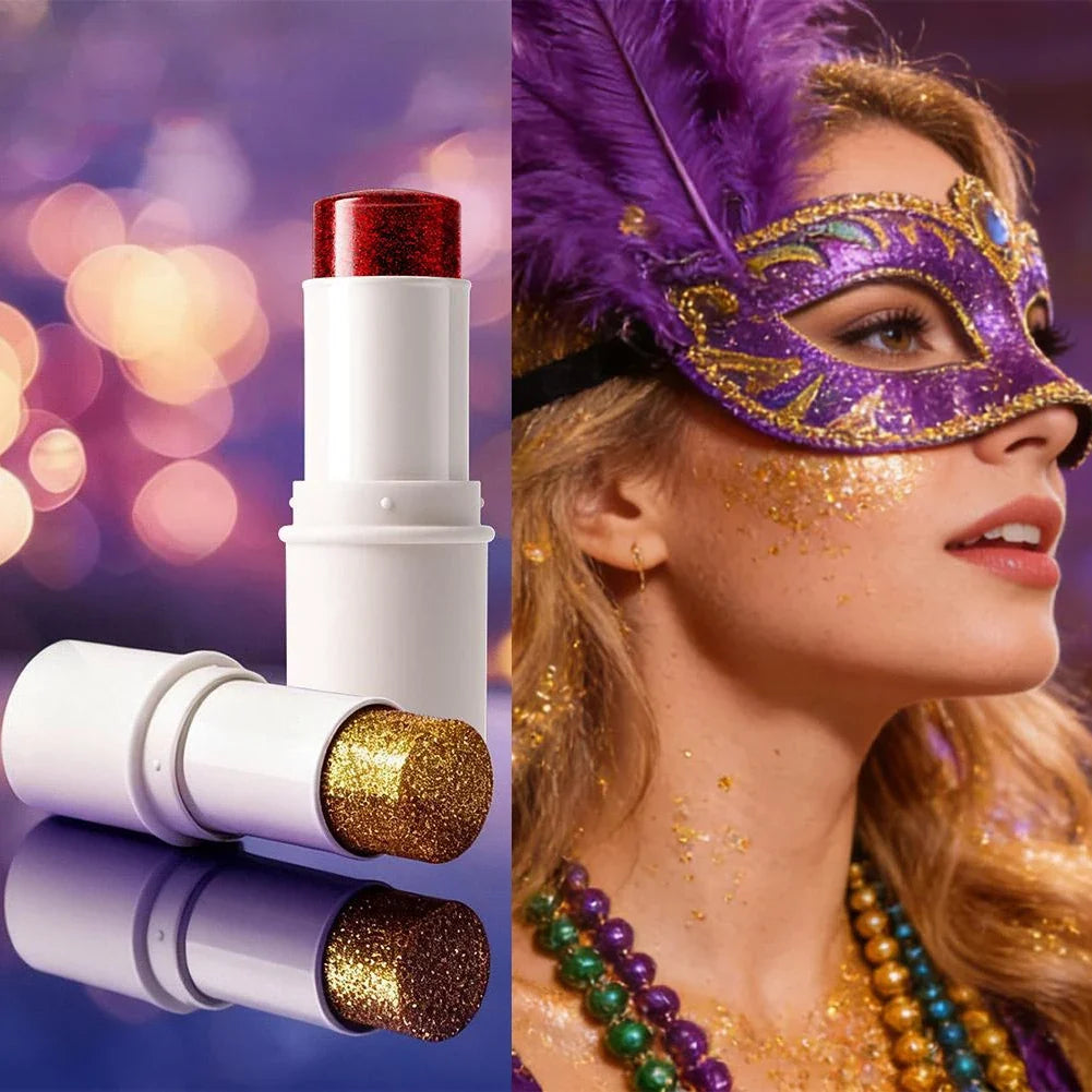 Holographic Glitter Stick – Face, Body & Hair Makeup | 7 Shades