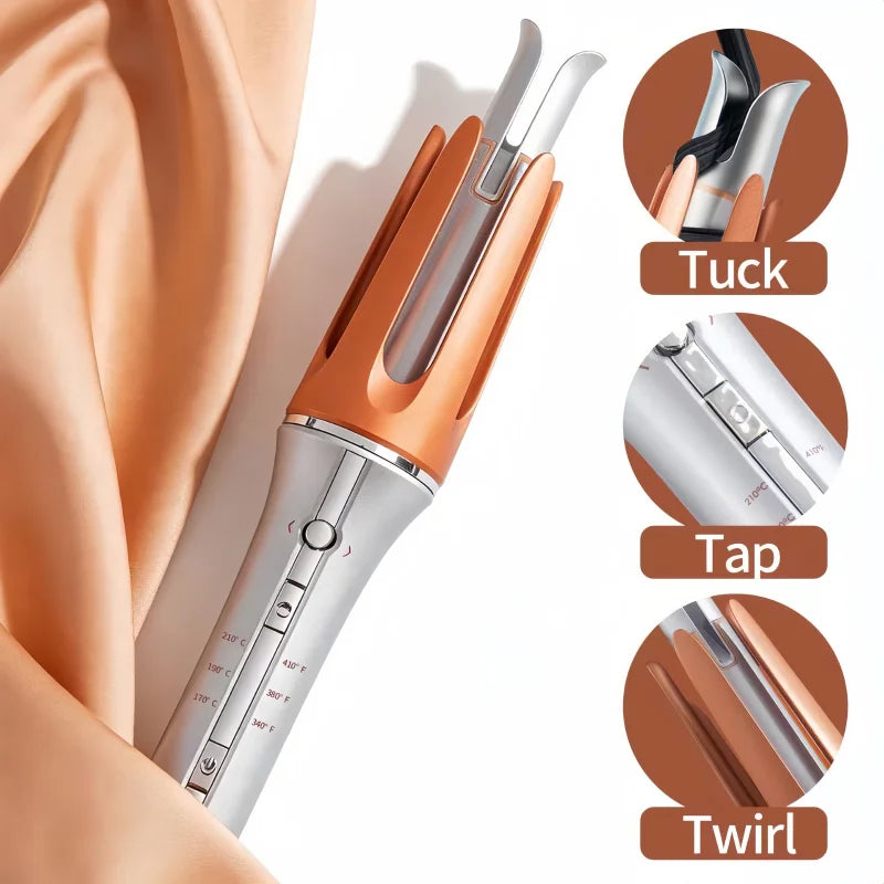 Auto Rotating Hair Curler – Anti-Tangle & Fast Heating