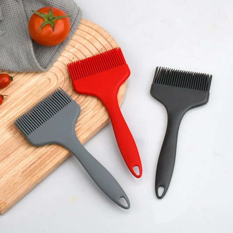 Silicone BBQ Basting Brush – Heat Resistant, Food-Grade Oil Brush