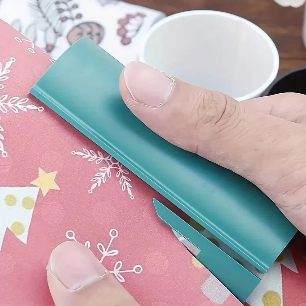 Portable Mini Wrapping Paper Cutter – Clean Straight Cuts