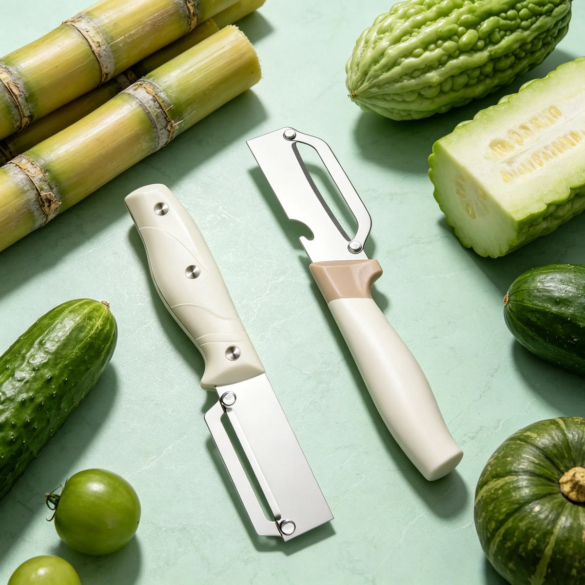 Multifunctional Stainless Steel Vegetable & Pineapple Peeler