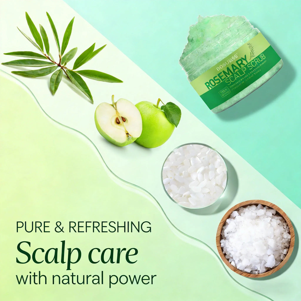 Rosemary Scalp Scrub – Natural Oil Control, All Hair Types