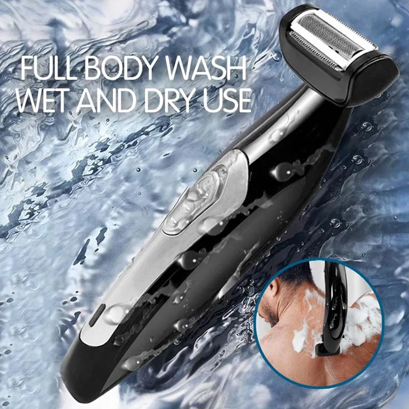 IPX7 Waterproof Women's Body & Bikini Hair Trimmer Grooming Kit