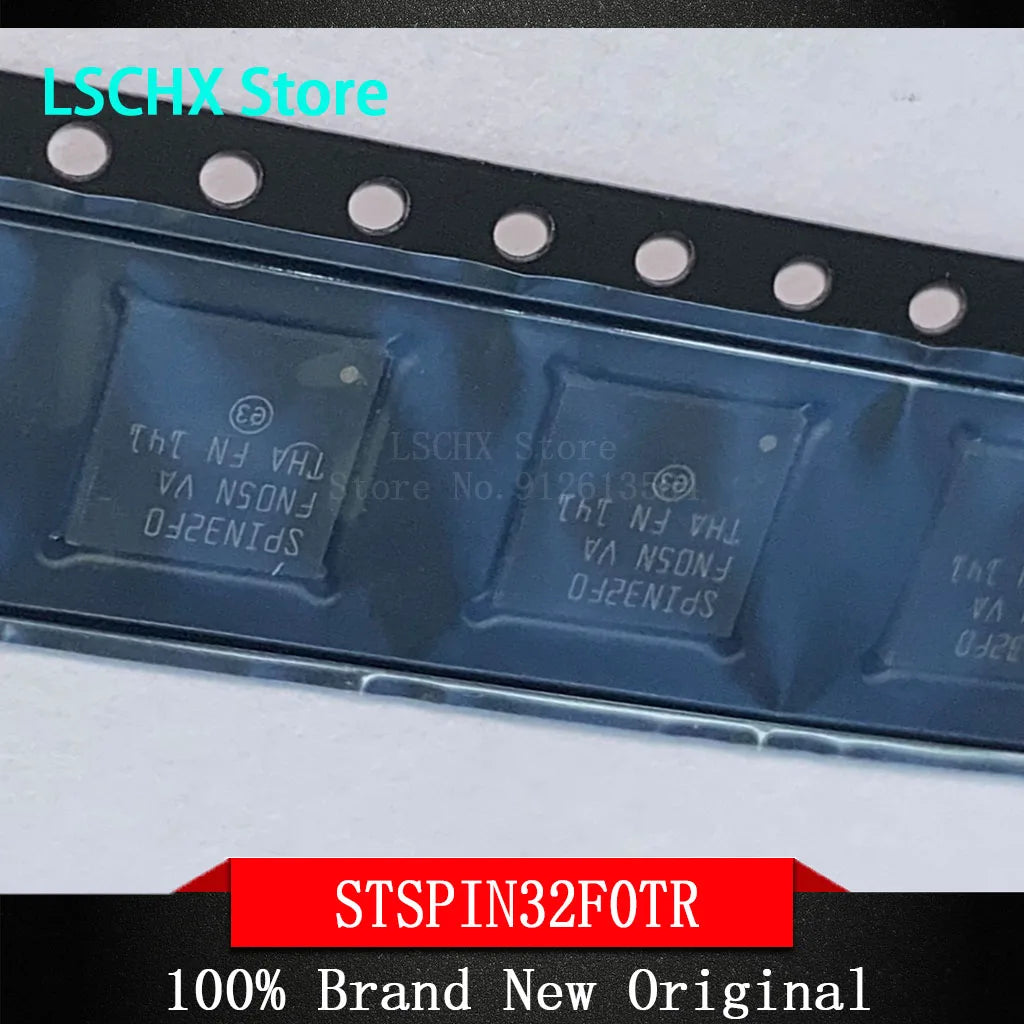 5pcs STSPIN32F0 VFQFPN-48 MCU BLDC Motor Controller IC