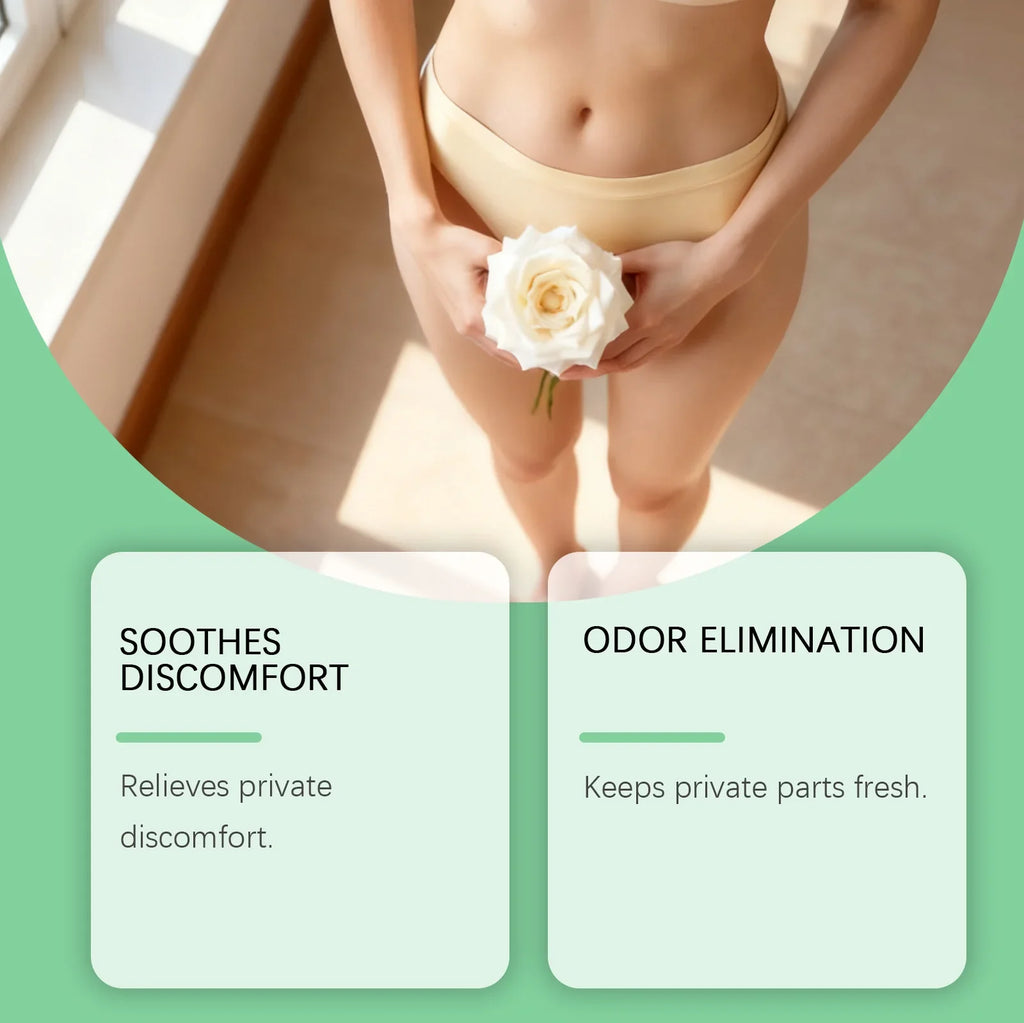 Herbal Women's Intimate Care Mousse – pH Balance & Odor Relief