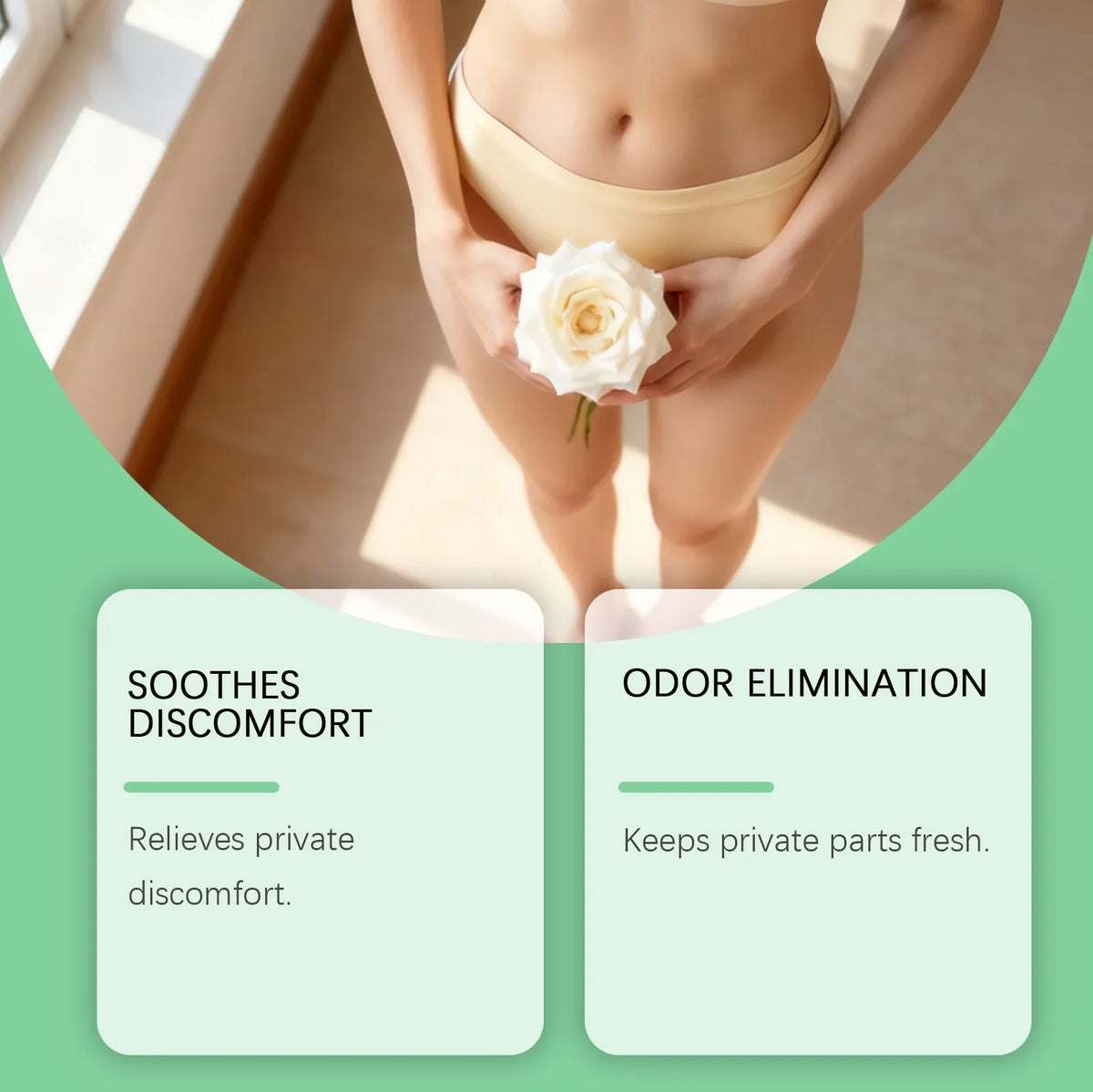 Herbal Women's Intimate Care Mousse – pH Balance & Odor Relief