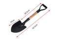 Manganese Steel Garden Trowel & Digging Shovel – 36 & 50.5 cm