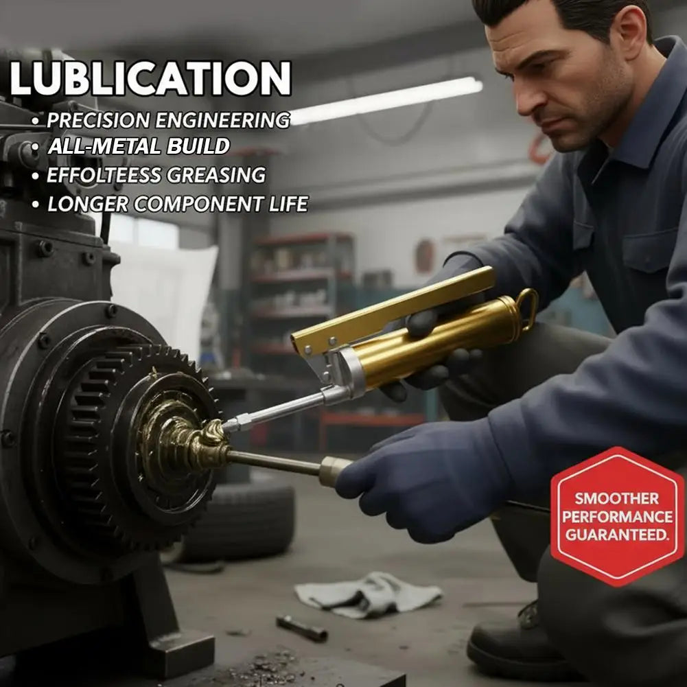 Heavy Duty Manual Grease Gun 100/200/400cc High-Pressure Pump