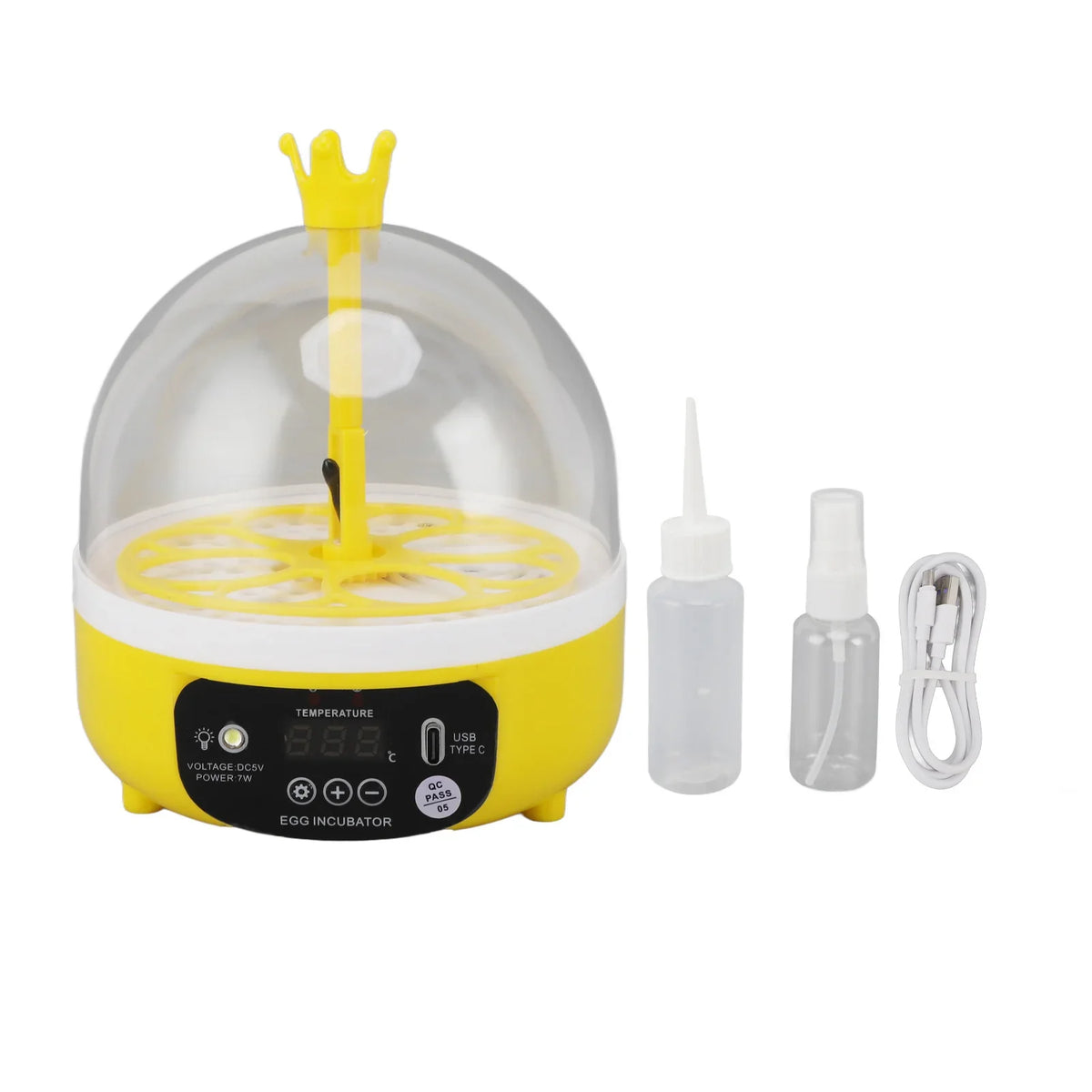 Digital Egg Candler Incubator Noiseless Automatic Temperature