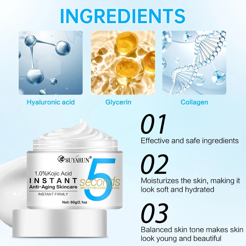 SUYARUN Firming Cream – Jojoba Oil, Green Tea & Collagen